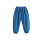 Summer Korea Children Pants Casual Girls Boys Cotton