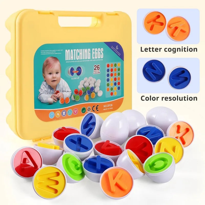 Matching Eggs Toys for Kids 1 2 3Toddlers