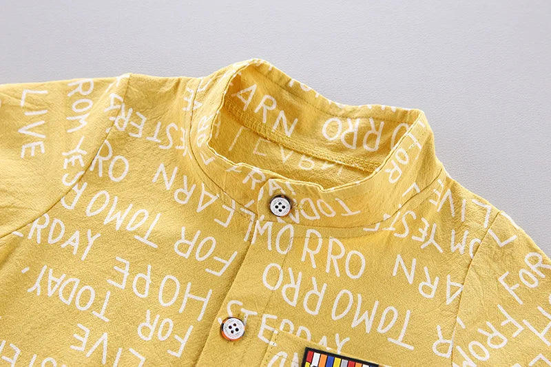 New Summer Baby Boys Clothes Suit Children Fashion