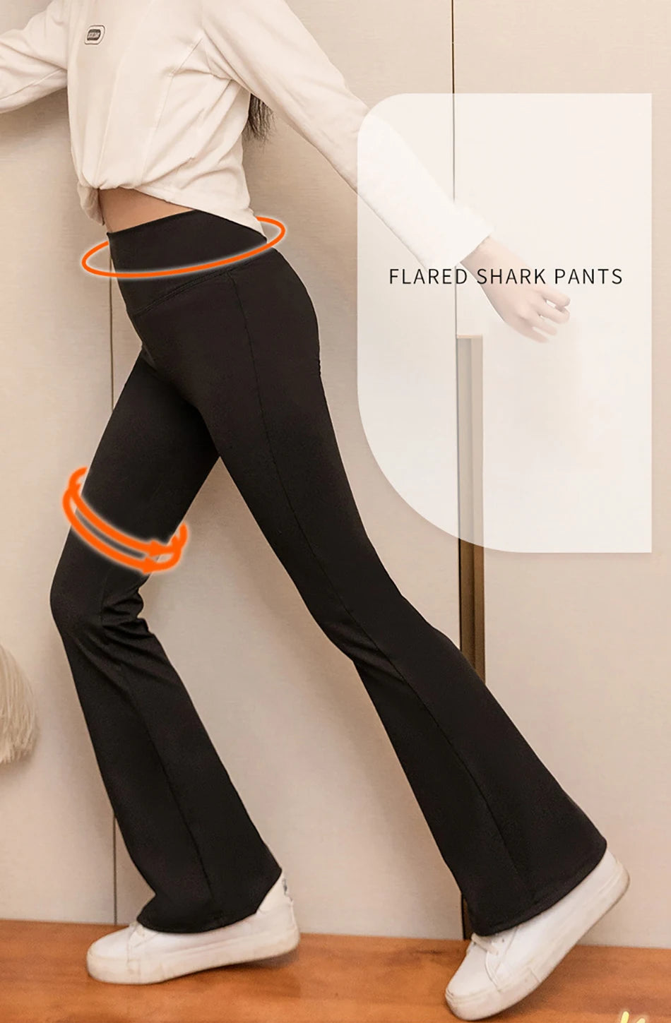 Stylish Children High Waisted Slimming Comfortable Bootcut Leggings