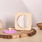 Baby Montessori Mirror Puzzle Busy Board Wooden Toys
