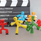 Suction Cup Stickbot Toys Sticky Robbot Toys for