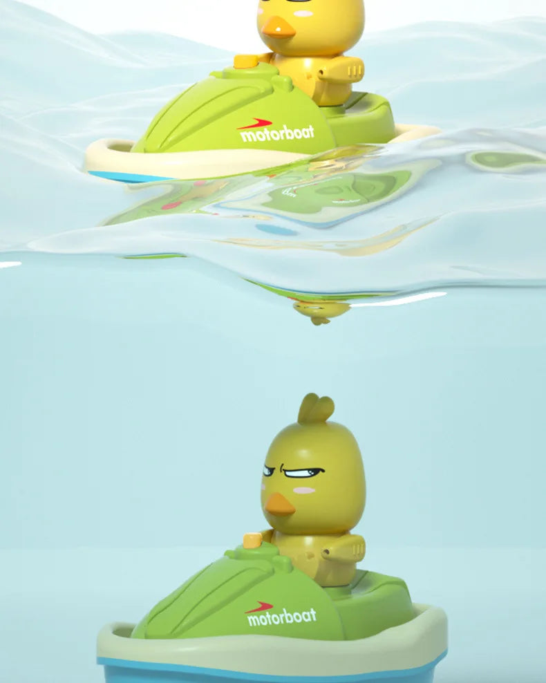 Baby Bath Toys Cute Duck Electric Water Spray