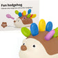 Hedgehog Montessori Baby Toys Hand eye Coordination Fine