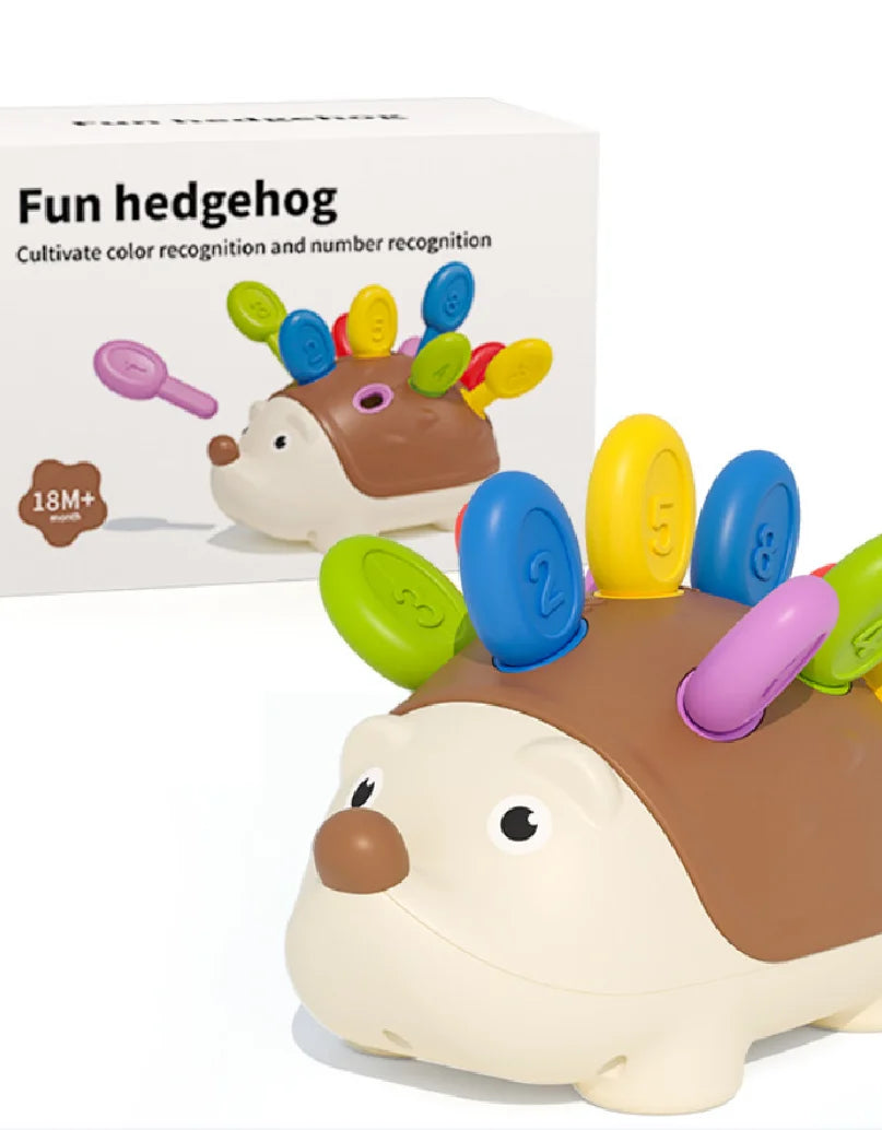Hedgehog Montessori Baby Toys Hand eye Coordination Fine