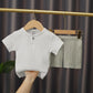 0 5Y Boys Girls Clothing Sets Summer Solid