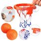 4pcs Bathroom Shooting Game Toy Bathtub Basketball Hoop