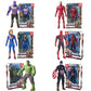 2024 Marvel Spiderman Hulk Ironman Anime Action Figure