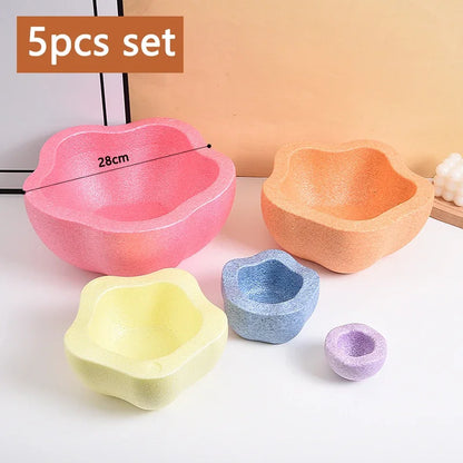 Foam Balance Stepping Stone Kids Sports Toys Touch