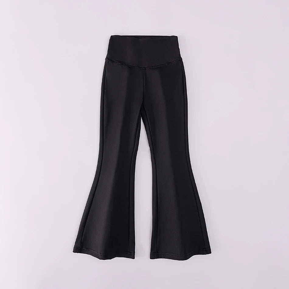 Stylish Children High Waisted Slimming Comfortable Bootcut Leggings