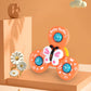 Suction Cup Spinner Toy 3PCS Windmill Cartoon Animal