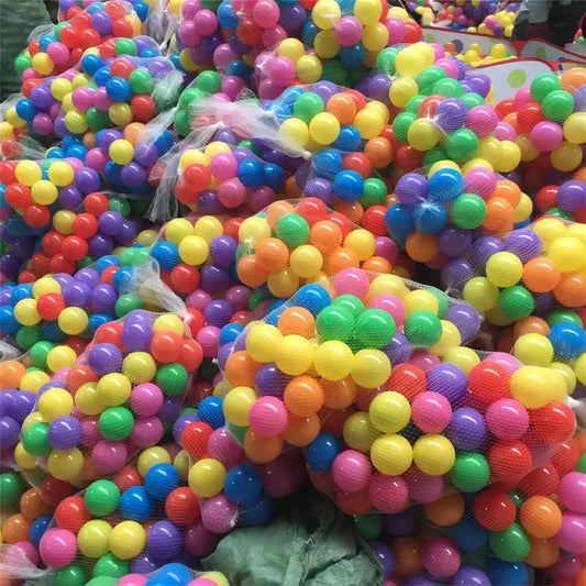 100PCS Outdoor Sport Ball Colorful Soft Water Swim
