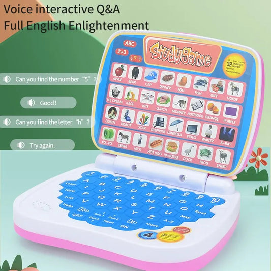 English Learning Small Laptop Toy for Kids 2