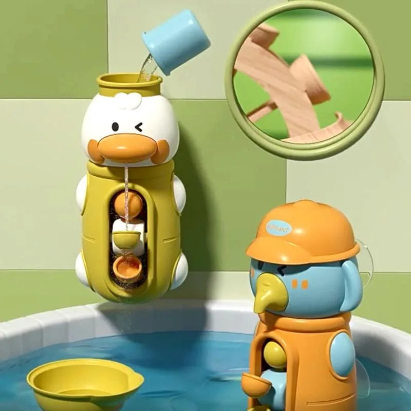 New Cute Duck Elephant Baby Shower Bath Toys