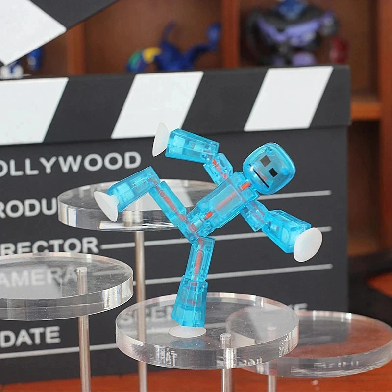 Suction Cup Stickbot Toys Sticky Robbot Toys for