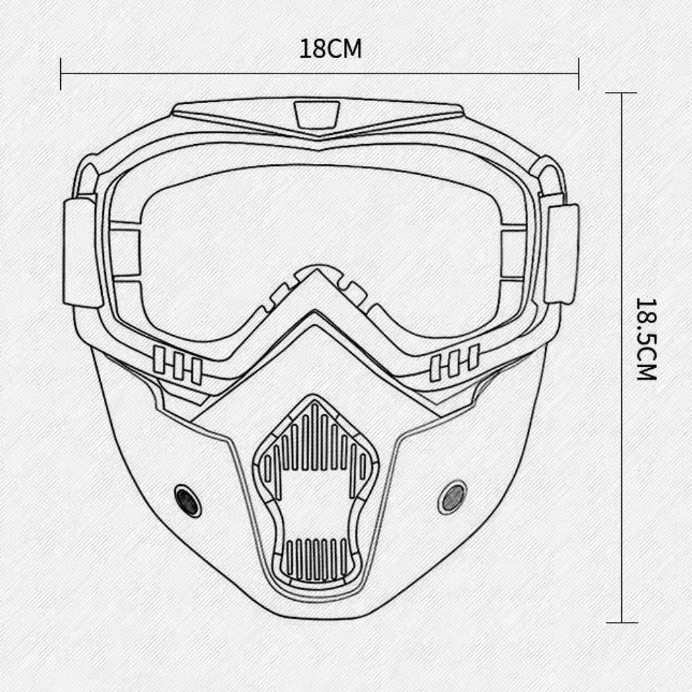 Tactical Face Goggles Mask Kids Water Soft EVA