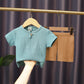 0 5Y Boys Girls Clothing Sets Summer Solid
