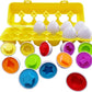 Matching Eggs Toys for Kids 1 2 3Toddlers