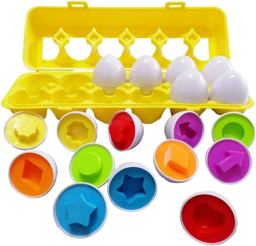 Matching Eggs Toys for Kids 1 2 3Toddlers