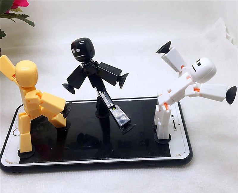 Suction Cup Stickbot Toys Sticky Robbot Toys for