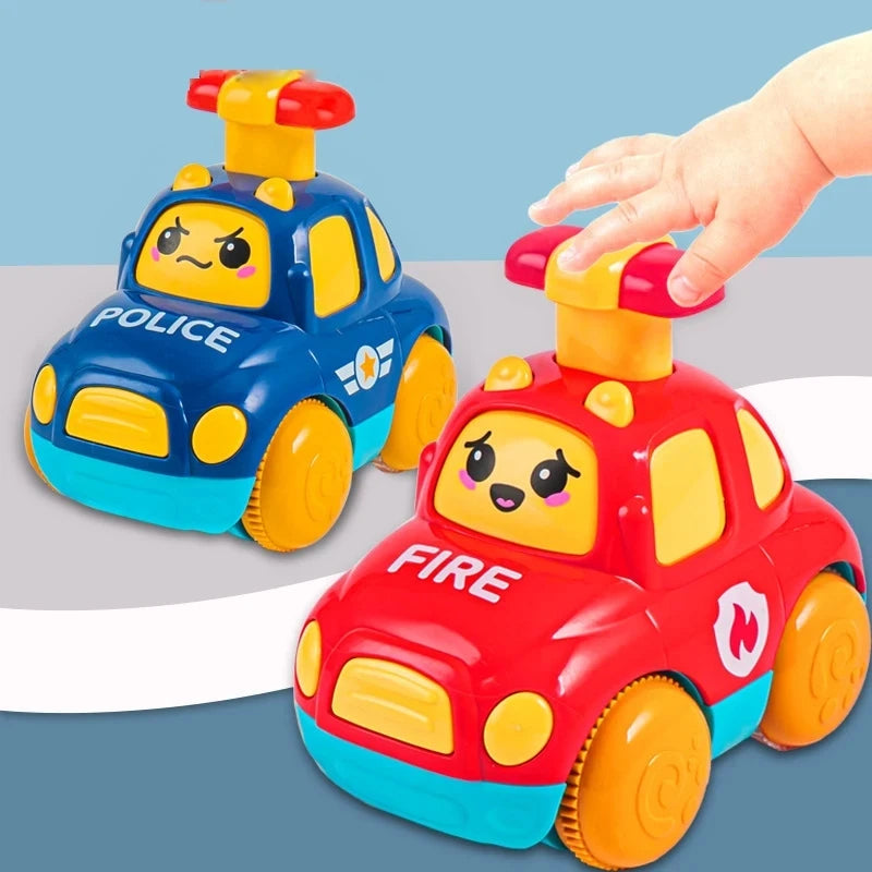 Baby Animal Car Toys Toddler Press and Go