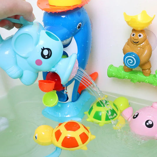 Baby Bath Toy Bathing Cute Elephant Shower Swimming