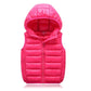 Fall Solid Waistcoat Children Outerwear Winter Coats Kids