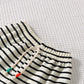 2Pcs Fashion Children Short Sleeve Shorts Sets Summer