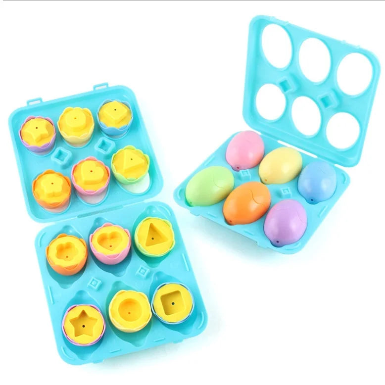 Matching Eggs Toys for Kids 1 2 3Toddlers