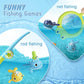 Magnet Baby Bath Fishing Toys Wind up Swimming