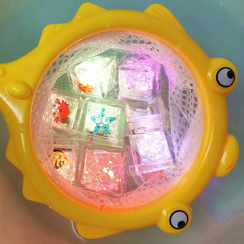 Baby Bath Toys Bathtub LED Light Up Toys