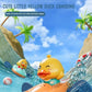 1 Pc Little Yellow Duck Kayak Toy Swimming