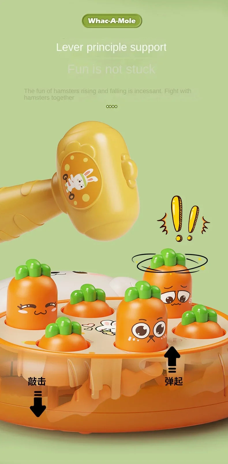 Cartoon Montessori Baby Toys Toddler Educational Birthday Gift