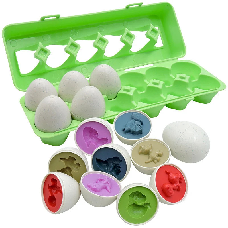 Matching Eggs Toys for Kids 1 2 3Toddlers