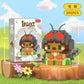 Animal Cat Bricks Constructor Set Micro Building Blocks
