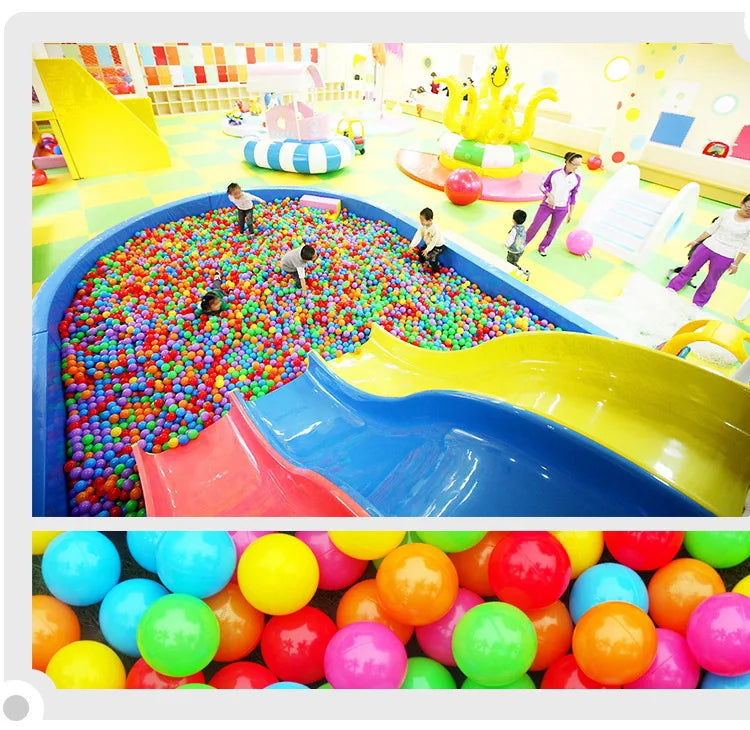 100PCS Outdoor Sport Ball Colorful Soft Water Swim