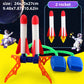 Kids Rocket Launcher Step Pump Power Air Pressed