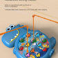 Dinosaur Simple Magnetic Fishing Toys Play Rod Game