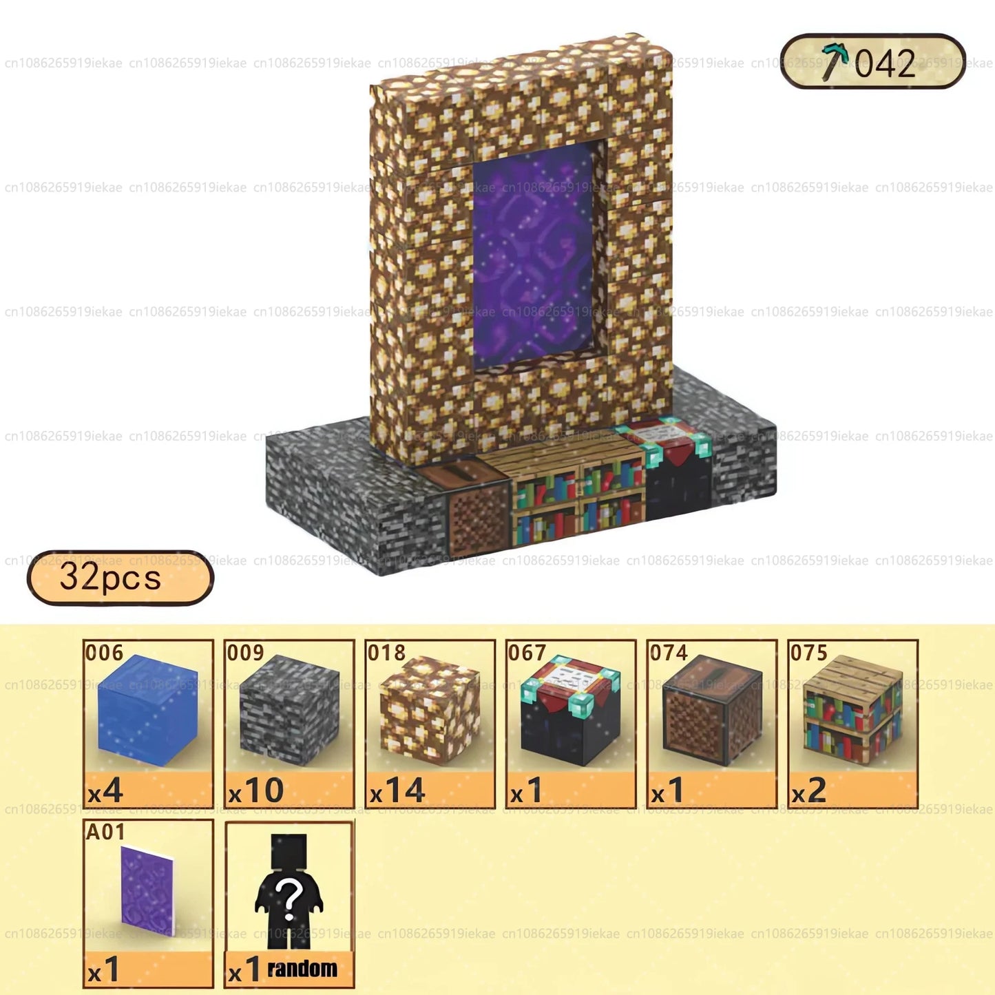 Magnetic Building Blocks Magnet Cube Mine World Set