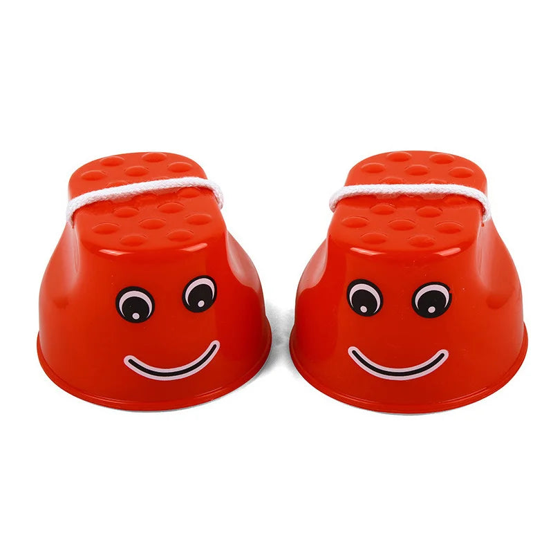 1 Pair Children s Smile Jumping Stilts Kindergarten