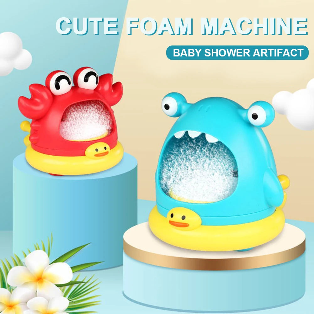 Bathtub Soap Machine Blowing Bubble Baby Bath Toys