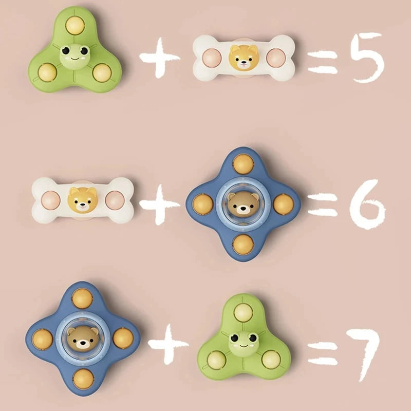 Suction Cup Spinner Toys for 1 2 Year