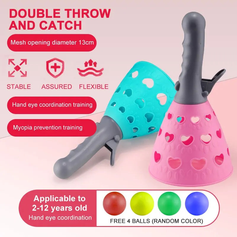Parent Child Outdoor Kids Fun Ejection To Catch