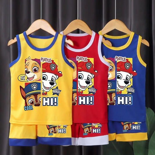 PAW Patrol Cartoon Printed Children Quick Drying Mesh