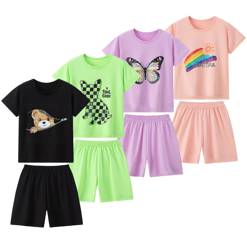 2 piece Summer Children s Comfortable And Versatile
