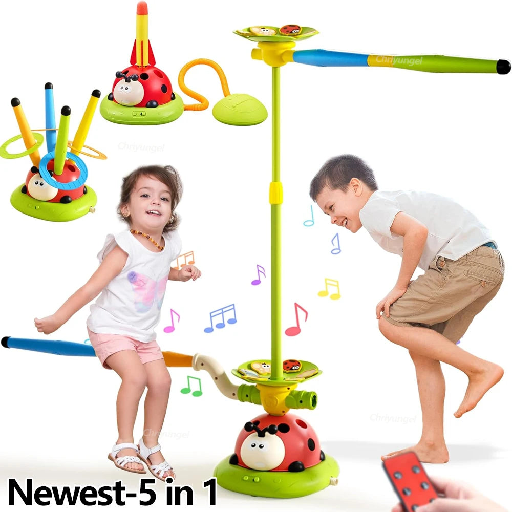 3 in 1 Musical Jump Sports Toys Toss