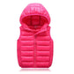 Fall Solid Waistcoat Children Outerwear Winter Coats Kids