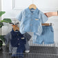 Infant Fashiont Bay Boys Denim Clothing Sets Summer