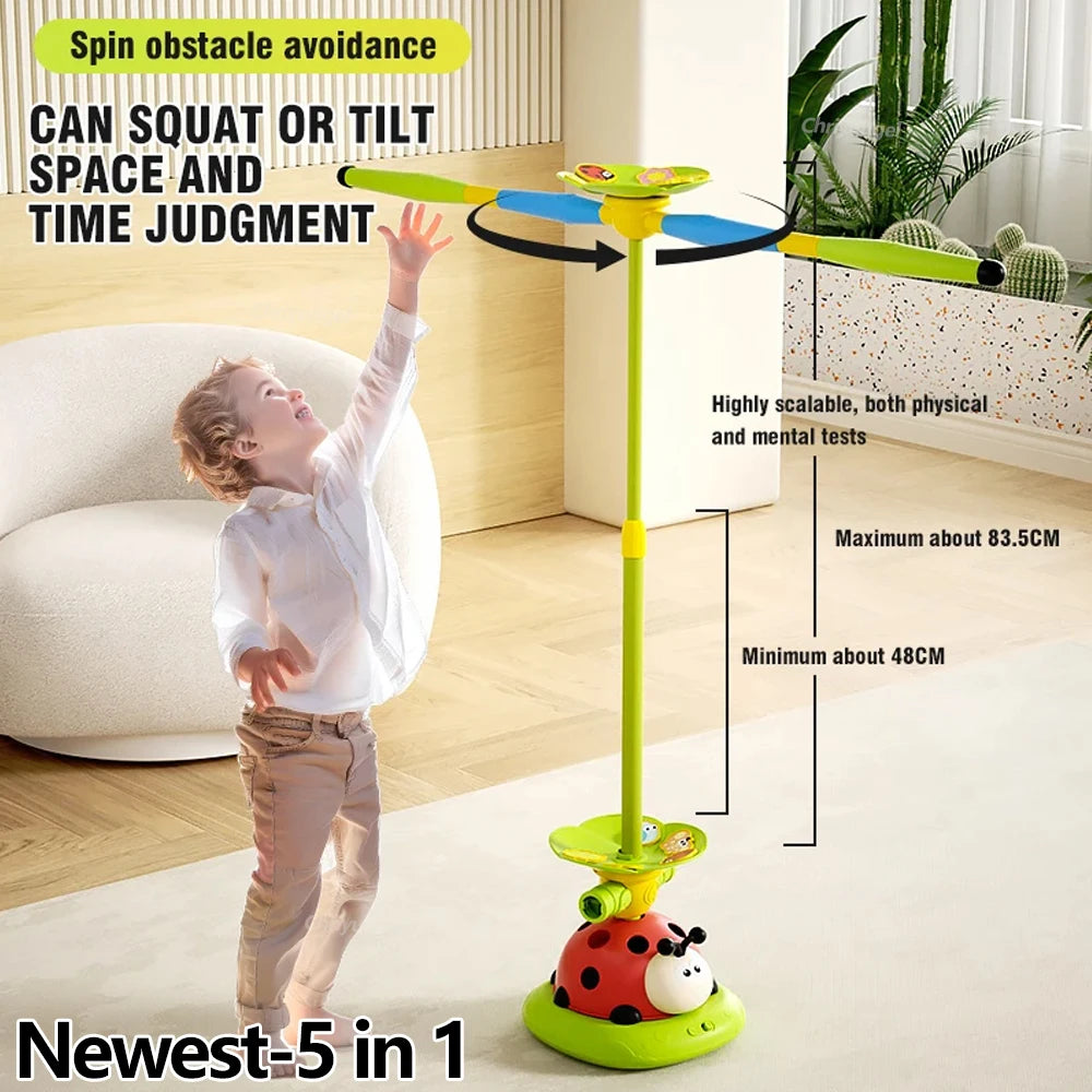 3 in 1 Musical Jump Sports Toys Toss