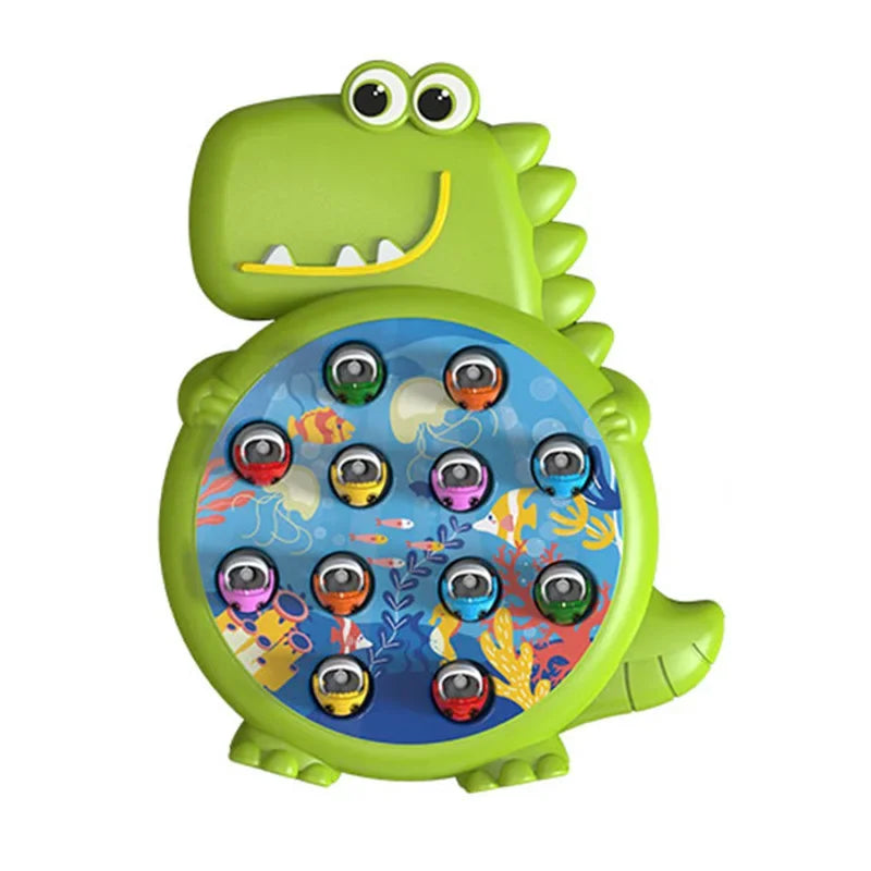 Dinosaur Simple Magnetic Fishing Toys Play Rod Game